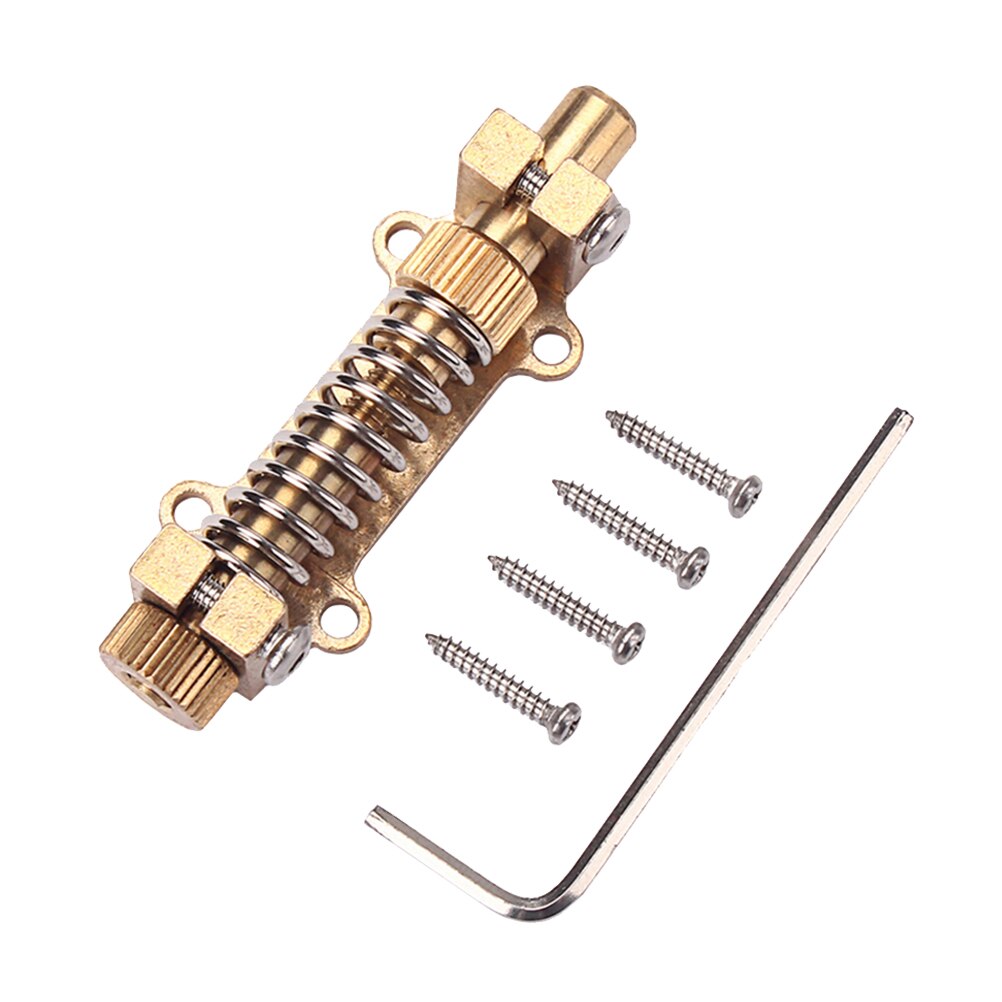 Kupfer Tremolo Gitarre Zurück Hohlraum Montage Gitarre Stabilisierung Bausatz (Braun)