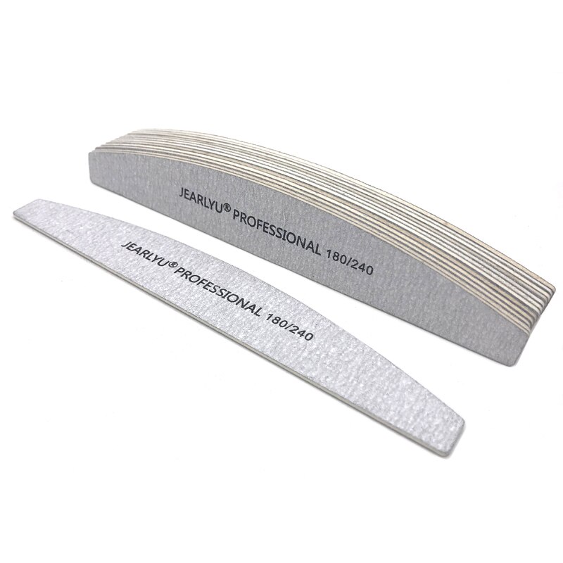 10 teile/los Holz Nagel Dateien Professionelle Manikübetreffend 180/240 Streugut Schlank Schleifpapier Schleifen Nagel Datei ehemalige Limas Nagel Salon Pflege Kunst