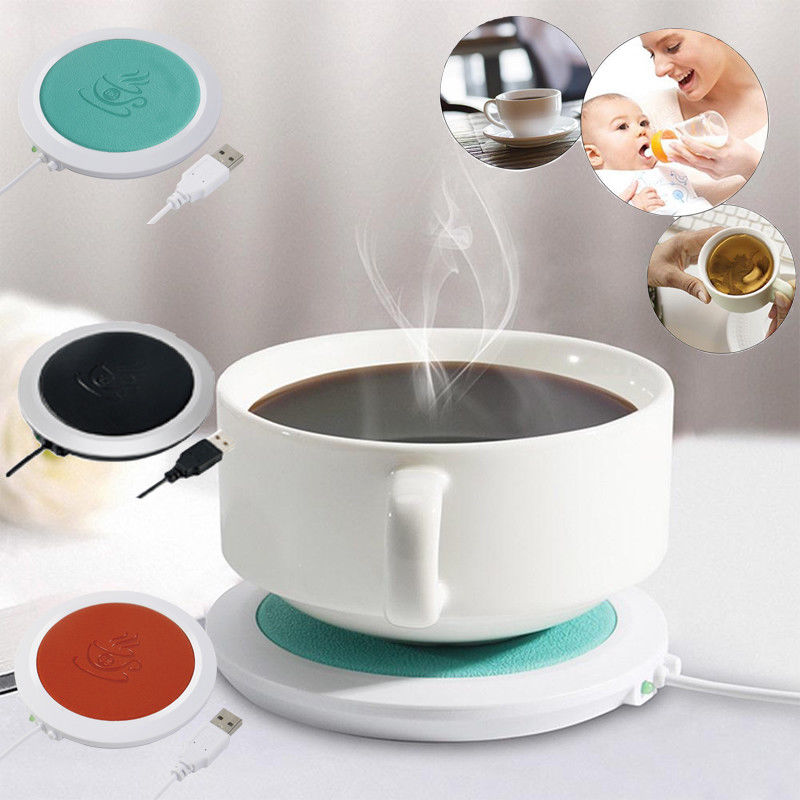 USB Warme Tasse Heizung matt Warme Pad Elektrische Isolierung Bahn für Kaffee Wasser