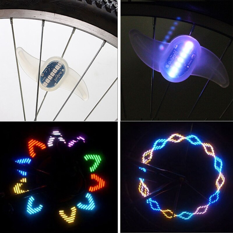 Fahrrad Helle Speichen Prämie LED Fahrrad Rad Lichter für Fahrrad Straße draussen Fahrrad reifen dekoration lichter