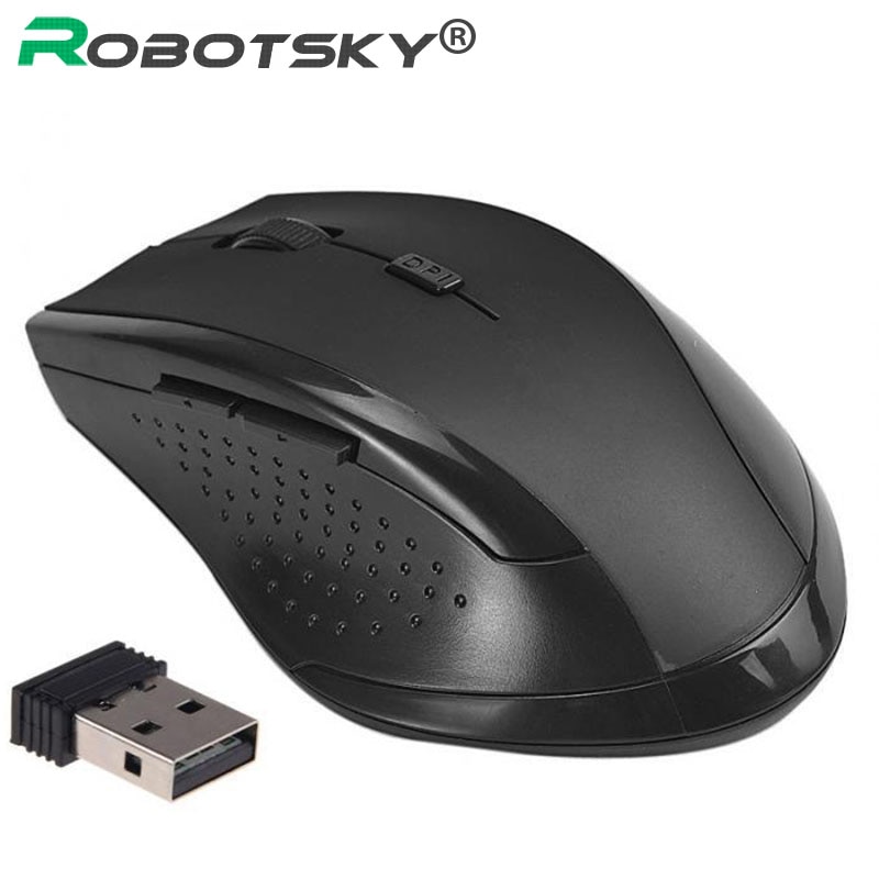 7300L 2,4 Ghz kabellos Spielen Maus 3200 DPI USB Empfänger Professionelle SemFio Optische Ergonomische Tragbare Büro Maus für PC