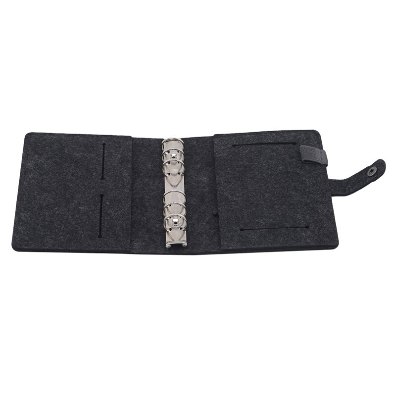 A5 A6 Fühlte Hülse Stoff Notizbuch verlieren Blatt Notizbuch Papier Planer Innere Seite Ringbuch Schreibwaren Reisenden Tagebuch