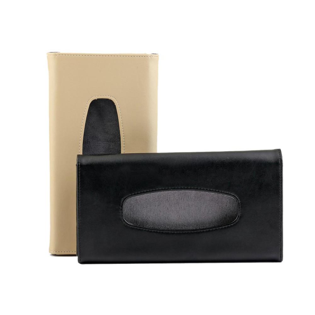 Coche Auto Sonnenblende Pu-leder Gewebe Kasten Auto Clip Halfter Papier Serviette Zubehör Auto Gewebe Halfter Auto Gewebe Kasten sonnenschirm