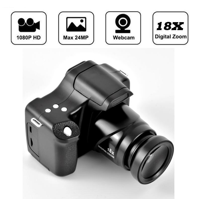 FHD 1920X1080 Digital Kamera 18X Digital Zoomen 24MP 3,0 Zoll LCD Bildschirm Spiegellose Camcorder 1080p HD Unterstützung TF Karte Netz Kamera