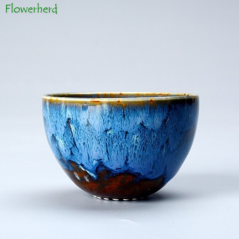 Keramik Porzellan Tee Tasse Teegeschirr Ofen Tee Tasse Porzellan Nicht Gießen Sie EINE Tasse Tee Schüssel Kreative Meister Tasse Kung Fu Tee Tasse