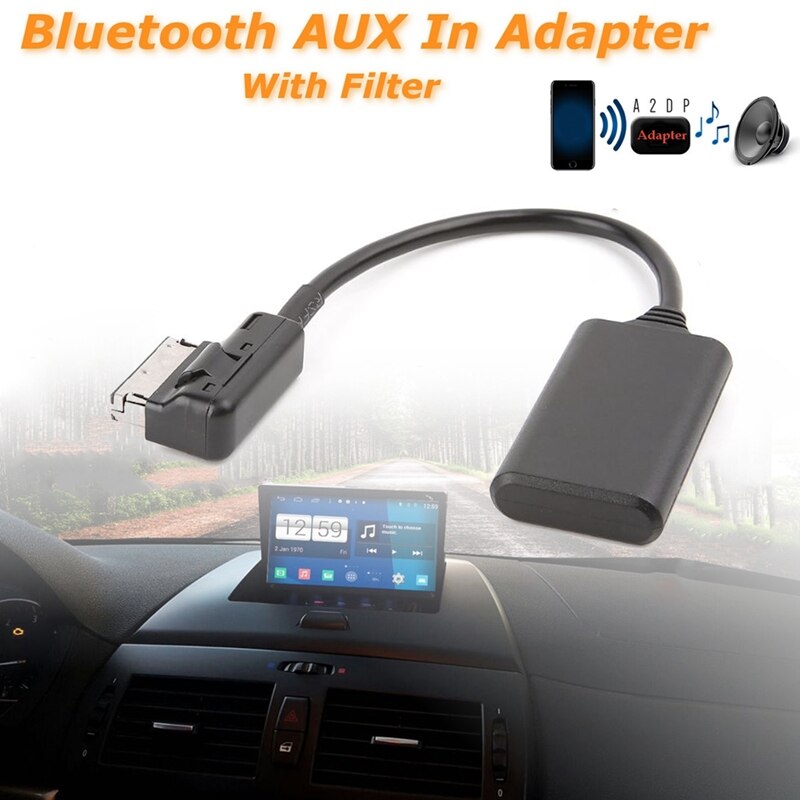 Auto kabellos Bluetooth Modul Musik Adapter Hilfs Empfänger Aux Audio- Kabel Für Mercedes W212 S212 C207 Radio Medien Interfa