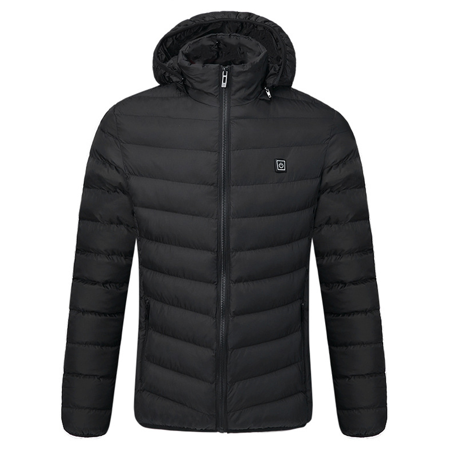 unisex draussen USB Heizung Mantel Jacke Winter flexibel Elektrische Thermische Kleidung Lange Ärmeln Für Angeln Wandern Warme Kleidung