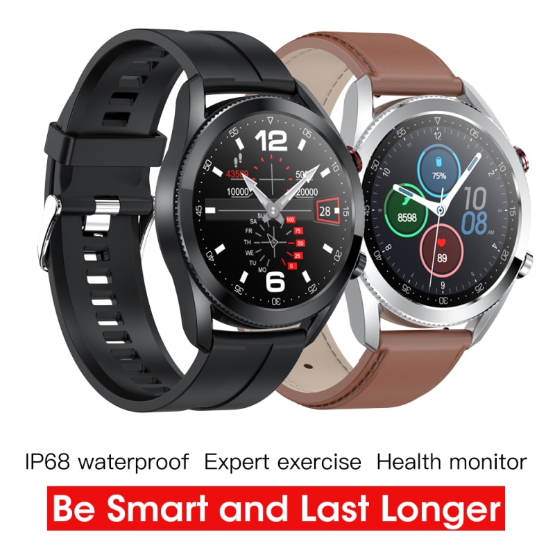 Bluetooth Anruf L19 IP68 Wasserdichte Clever Uhr Clever Uhr Für IOS Android Telefon Damen Männer Sport Aluminium Legierung Uhr
