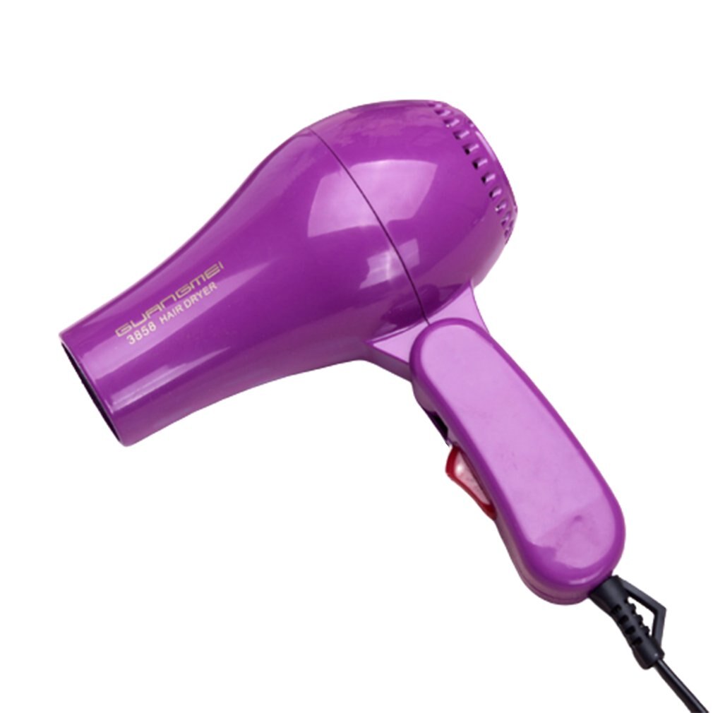 850W Faltbare Tragbare Mini Haar Blasen Trockner Mini Reisenden Haar Trockner Kompakte Gebläse Rose rot Haushalt Haar Trockner