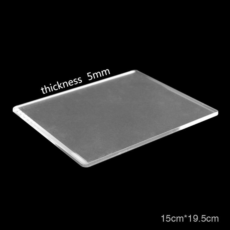 DIY Scrapbooking Sterben-schneiden Maschine Platte 3MM/5MM Stanzen Präge Maschine Platte Ersatz Pad