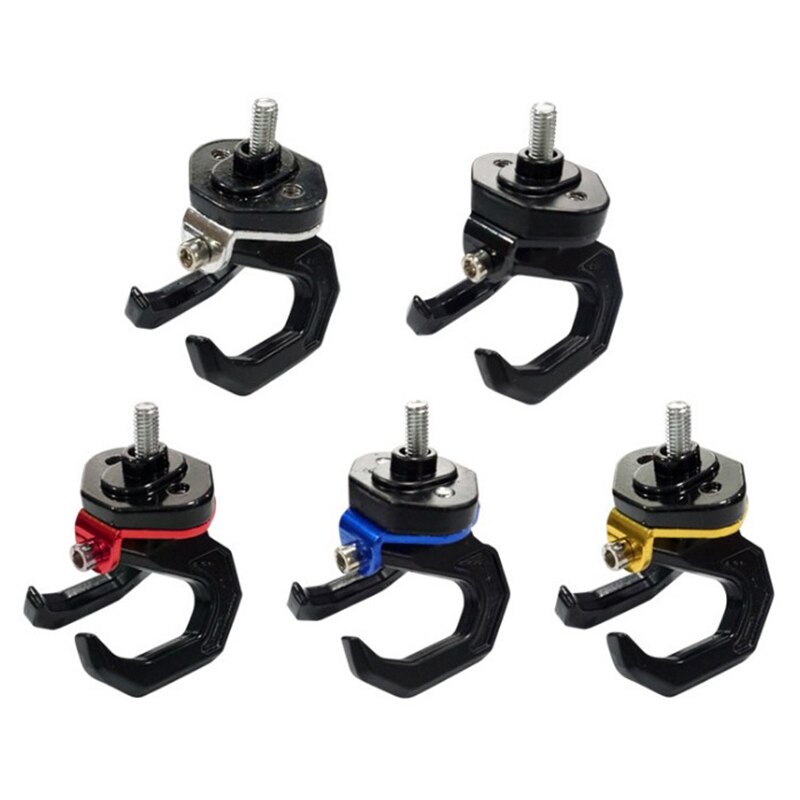 Aluminium Legierung Motorrad Gepäck Helm Doppel Haken Montieren Motorrad Haken