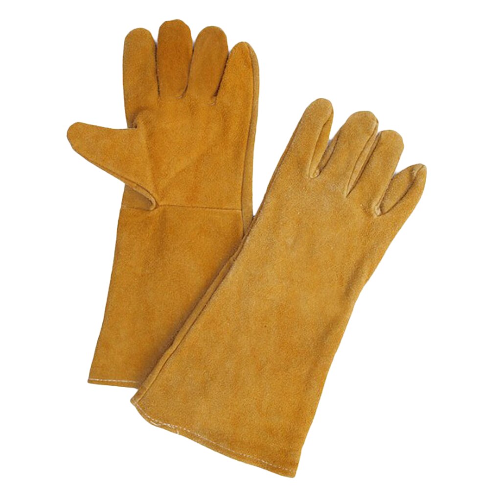 Schweißen Handschuhe Feuerfeste Schutz Arbeit Handschuhe dauerhaft Für Schweißer Schweißen Accs