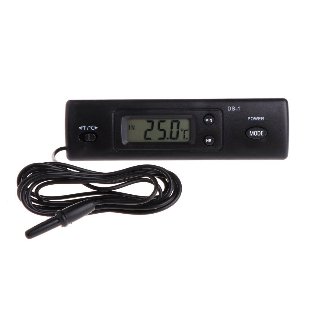 Benutzer Manuelle Digitale Aquarium Aquarium Thermometer Terrarium Innen & Außen Temperatur