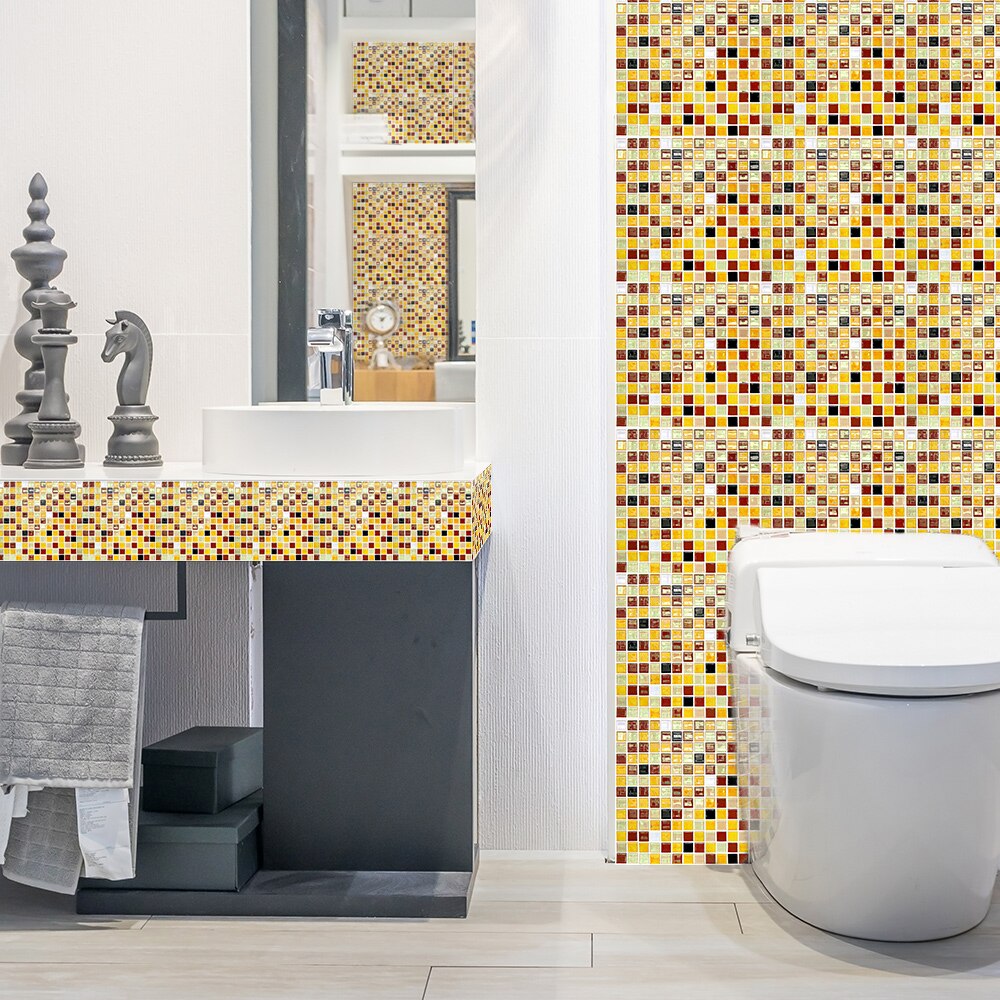 Mosaik Zauberstab aufkleber küche Schlecht fliesen aufkleber wasserdicht Europäischen stil Schlecht Simulation kunst fliesen aufkleber