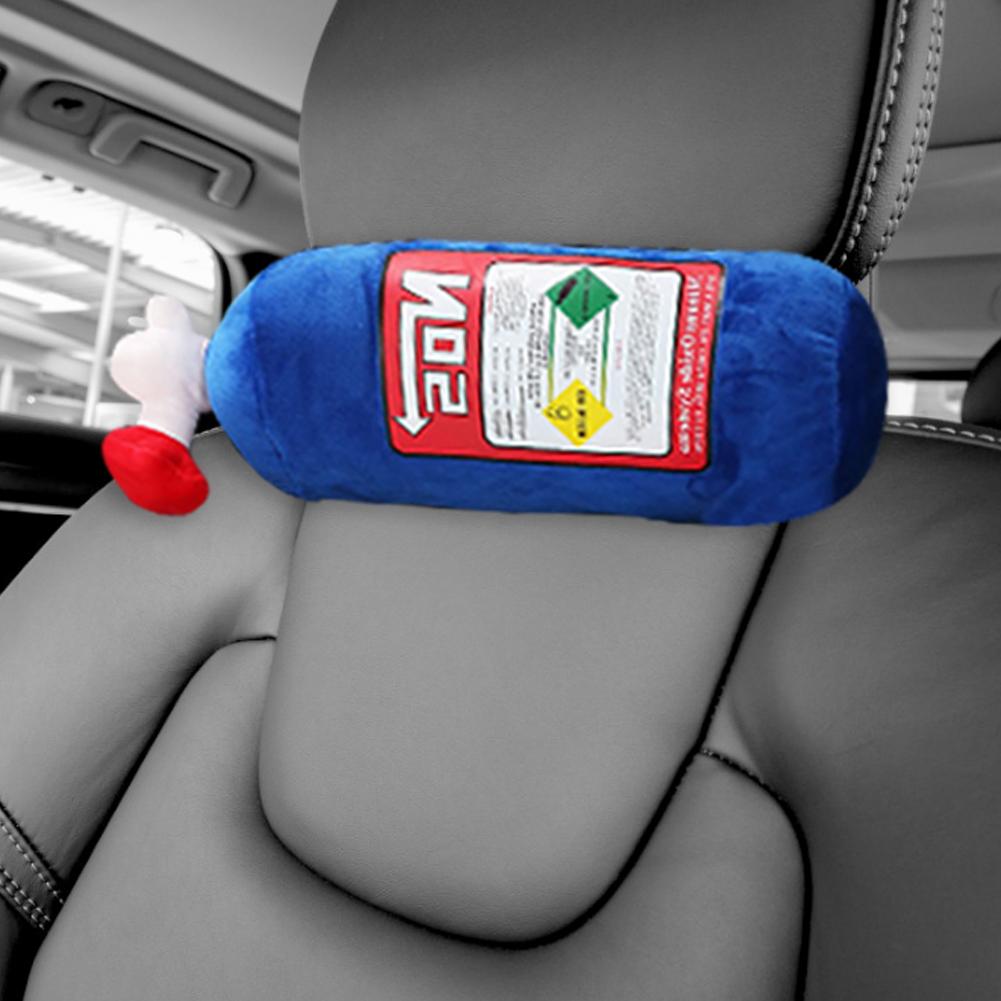 Kissen Auto NOS Auto Sitz Kopfstütze Komfortable innovativ Plüsch Nacken Kissen Kissen Auto Dekor Auto Kissen NOS Auto Sitz Kopfstütze