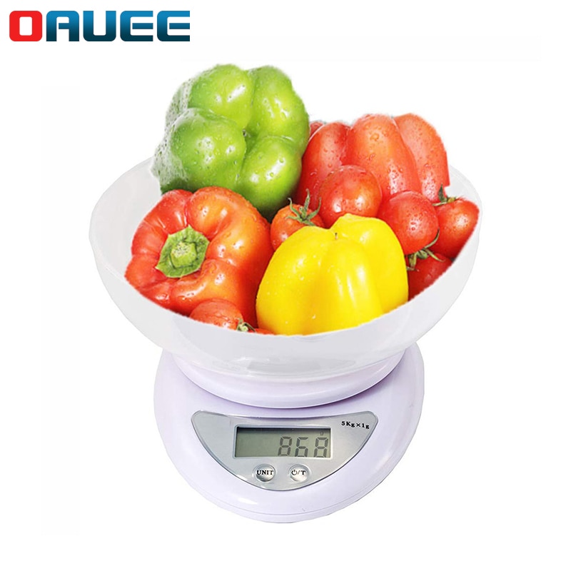 1kg 5kg Mini Küche Elektronische Skala Hause LCD Elektronische Waagen Küche Kochen Skala Digital Waage Küche Backen Lebensmittel skala
