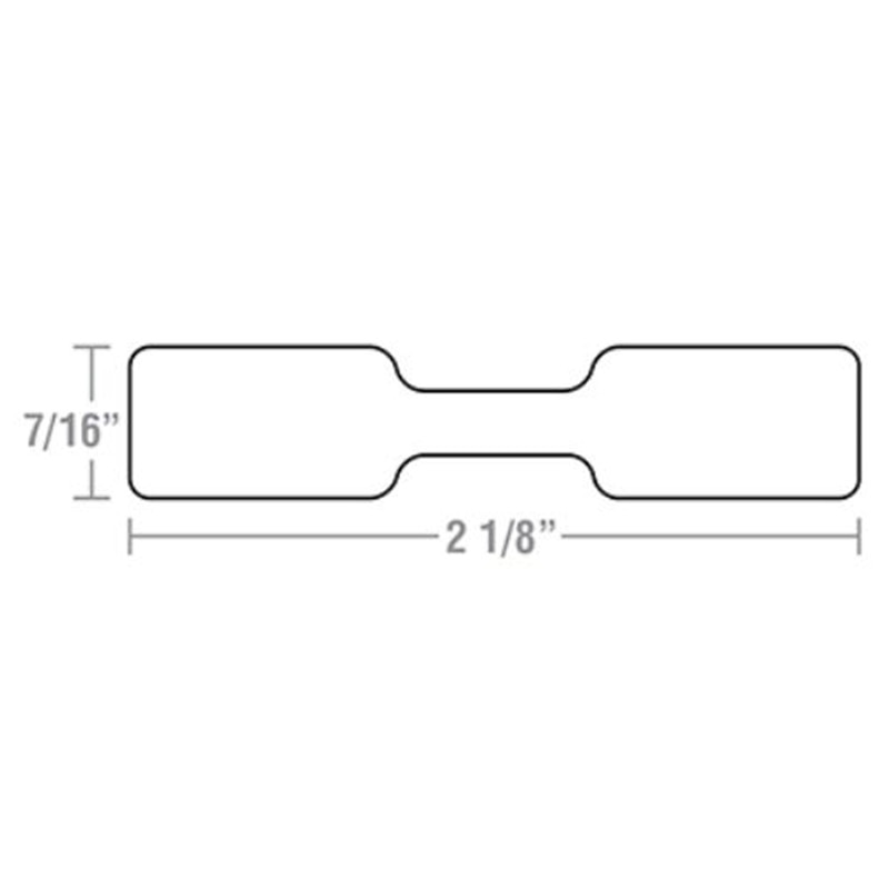 2 x Rollen Dymo 30299 Dymo30299 Kompatibel Papier Schmuck Hantel Etiketten für Dymo LabelWriter 400 450