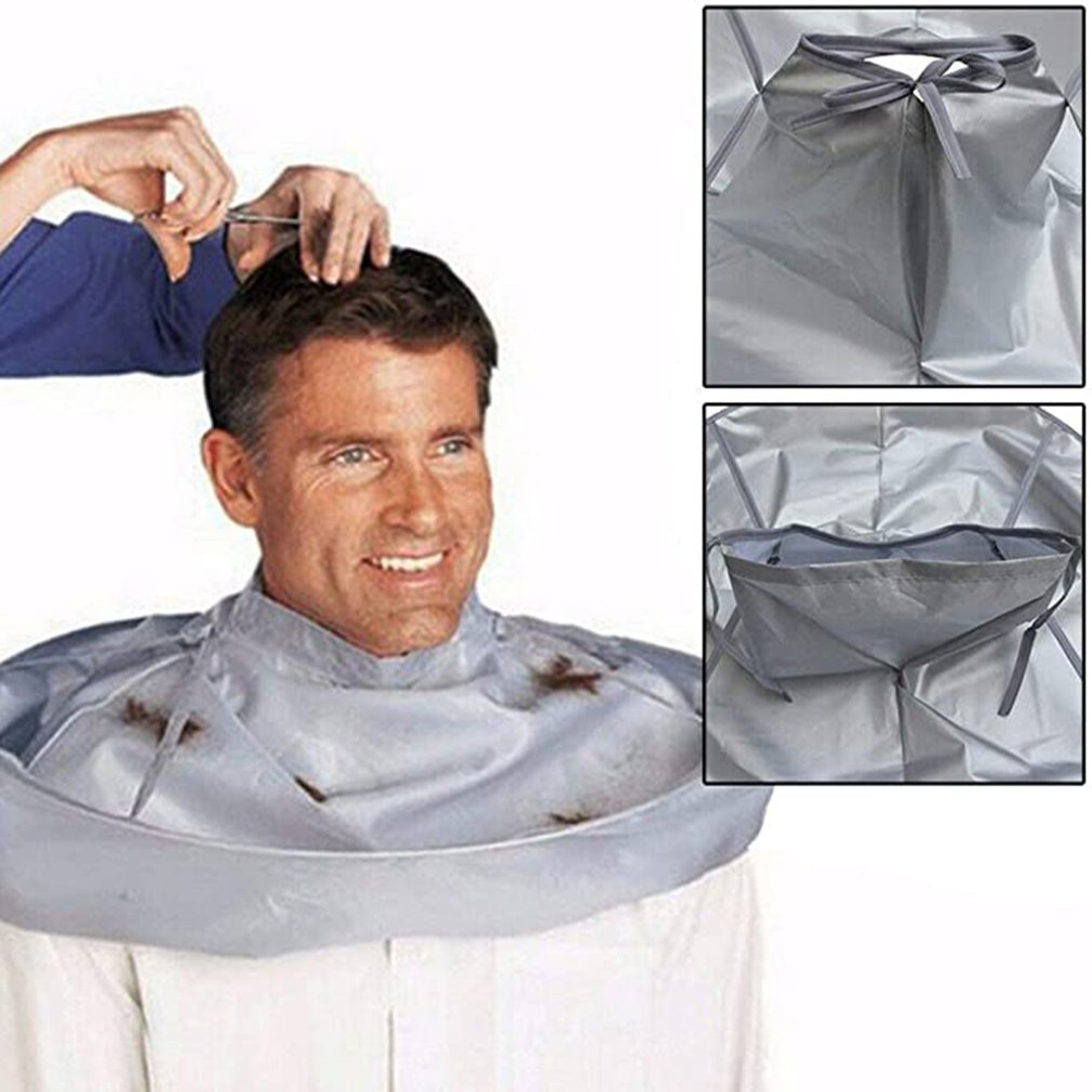 Kreative Schürze Haarschnitt Mantel Mantel Friseursalon Stylist Friseur Mantel Haarschnitte Haube Tuch DIY Haushalt Haarschnitt Werkzeuge