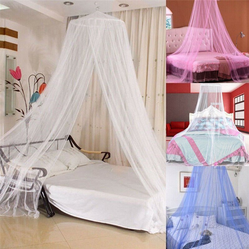 Spitze Prinzessin Bett Netz freundlicher Baby Bett Zimmer Baldachin Bettwäsche Dekor Süße Stil Runde Kuppel Moskito Netz Bett Bettwäsche Kuppel zelt