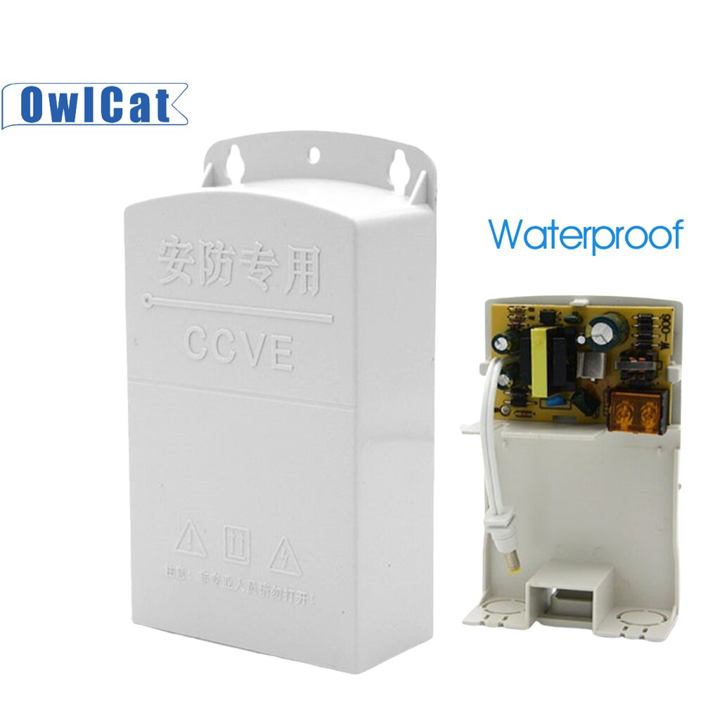 DC 12V 2,5 EINE Ich bin Freien Wasserdichte CCTV Sicherheit Kamera Netzteil Adapter Sicherheit Überwachung Kameras passend zu Kamera Energie