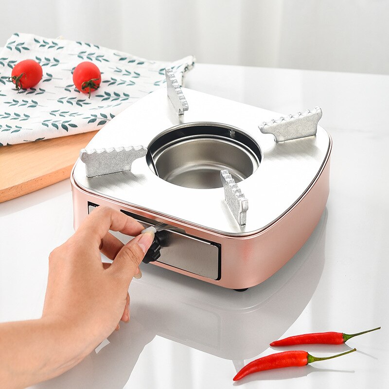 Schublade Alkohol Herde Für Hotel Restaurant Kommerziellen Haushalt draussen Trockenen Topf Kleine Heißer Topf Kompakte Mini Tragbare Alkohol Herde