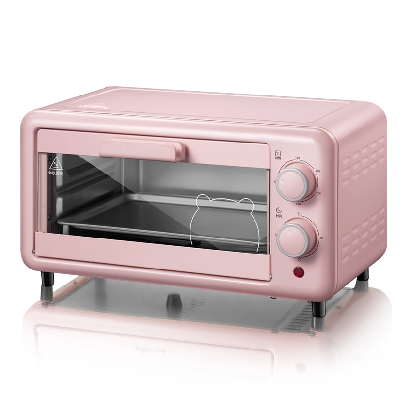 Hause Kochen Mini Ofen 11L Edelstahl Elektrische Ofen Pizza Ofen Kuchen Toaster Küchengeräte DKX-D11B1 220 V/800 W