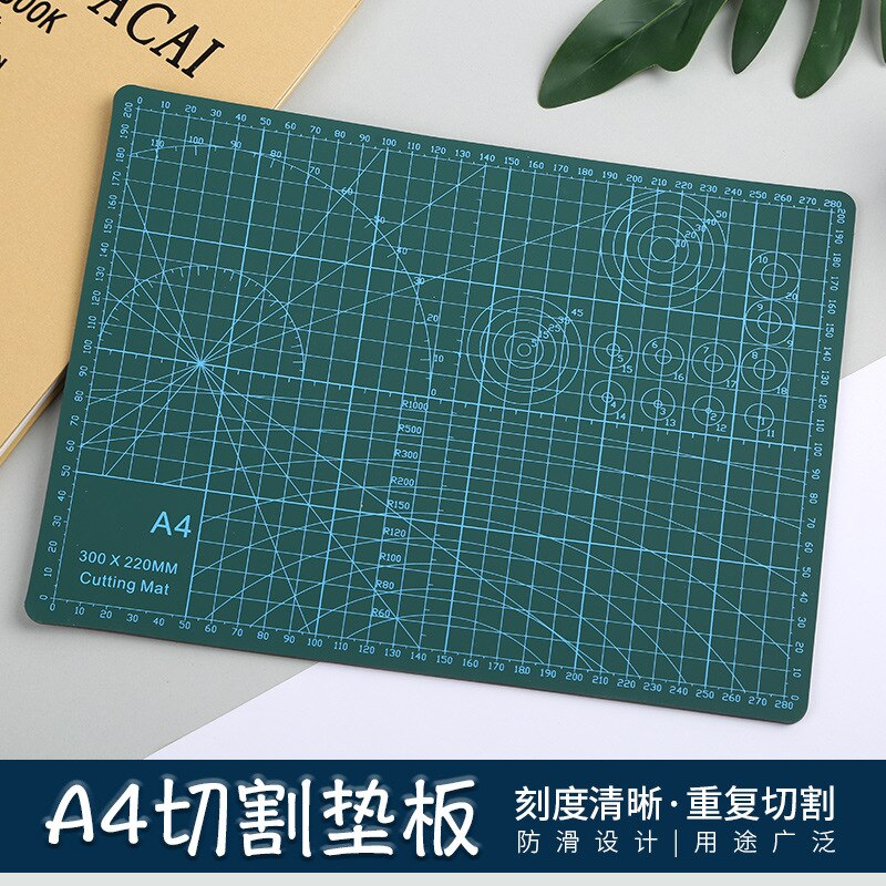 A4 PVC Schneiden matt Pad Patchwork schneiden Pad DIY Werkzeug Schneiden Bord doppelseitige selbst-Heilung