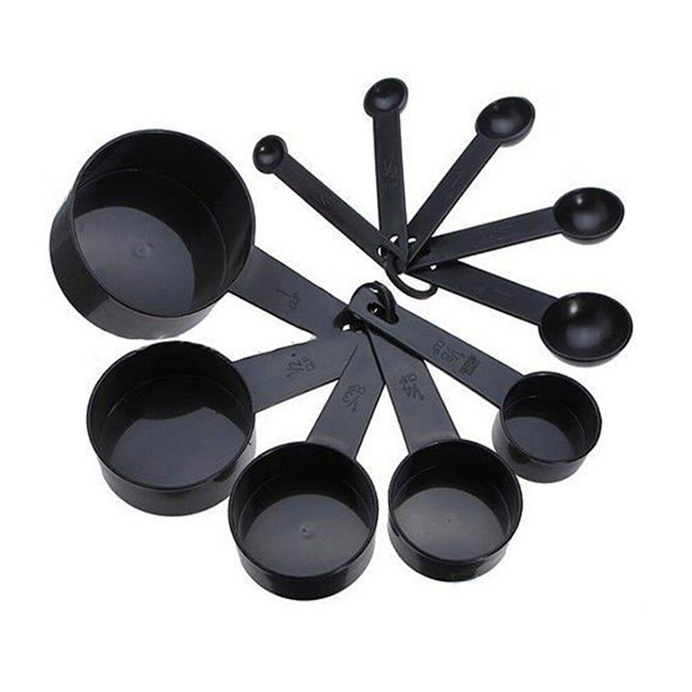 10 teile/satz Küche Messlöffel Teelöffel Kaffee Zucker Scoop Kuchen Backen Mehl Messbecher Küche Kochen Werkzeuge Heimat Nutzung