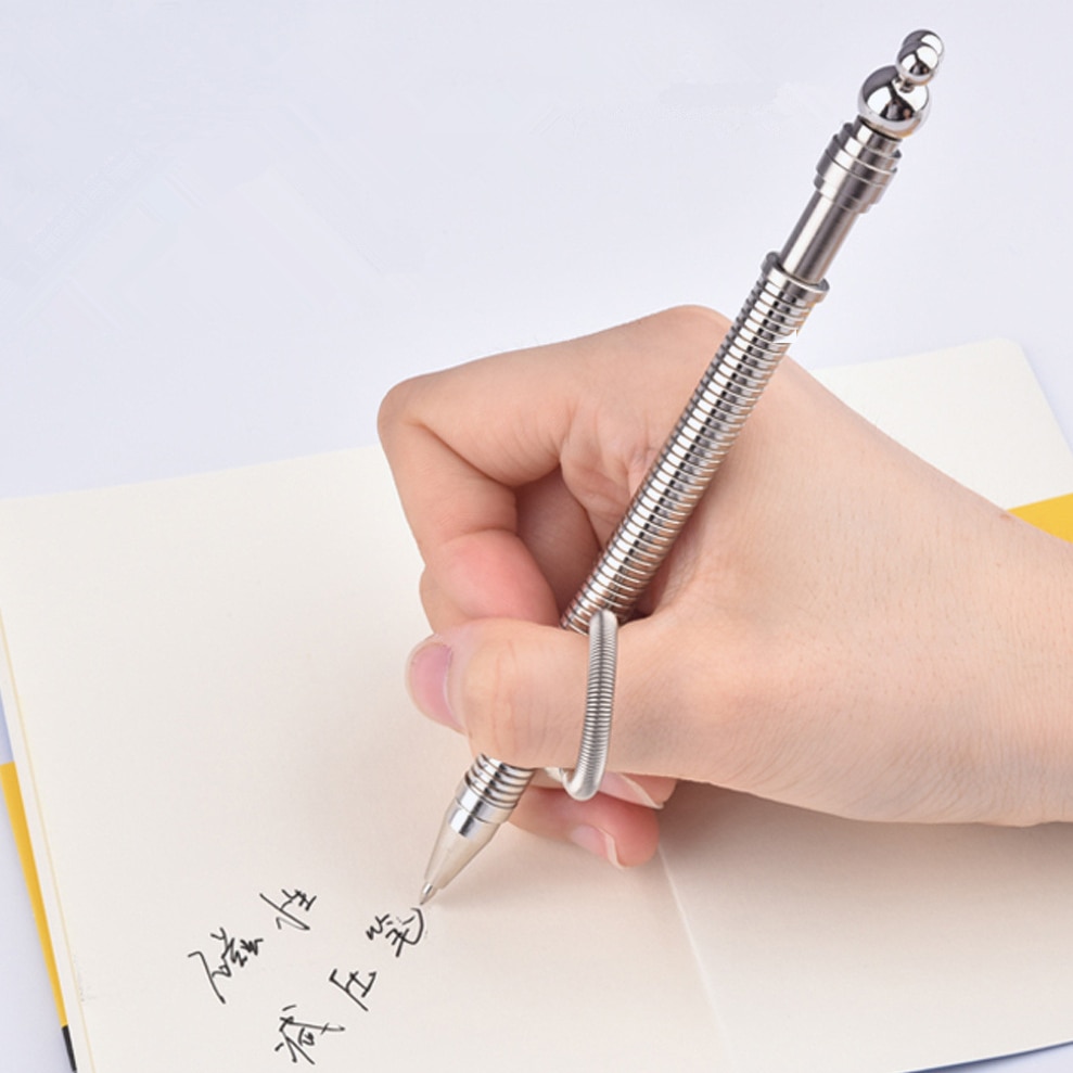 Förderung Zappeln Stift betonen Entlasten Spielzeug Metall Zappeln Stift Spinner Spielzeug Magnetischen Stift Anti betonen Zappeln Spielzeug für ADHS