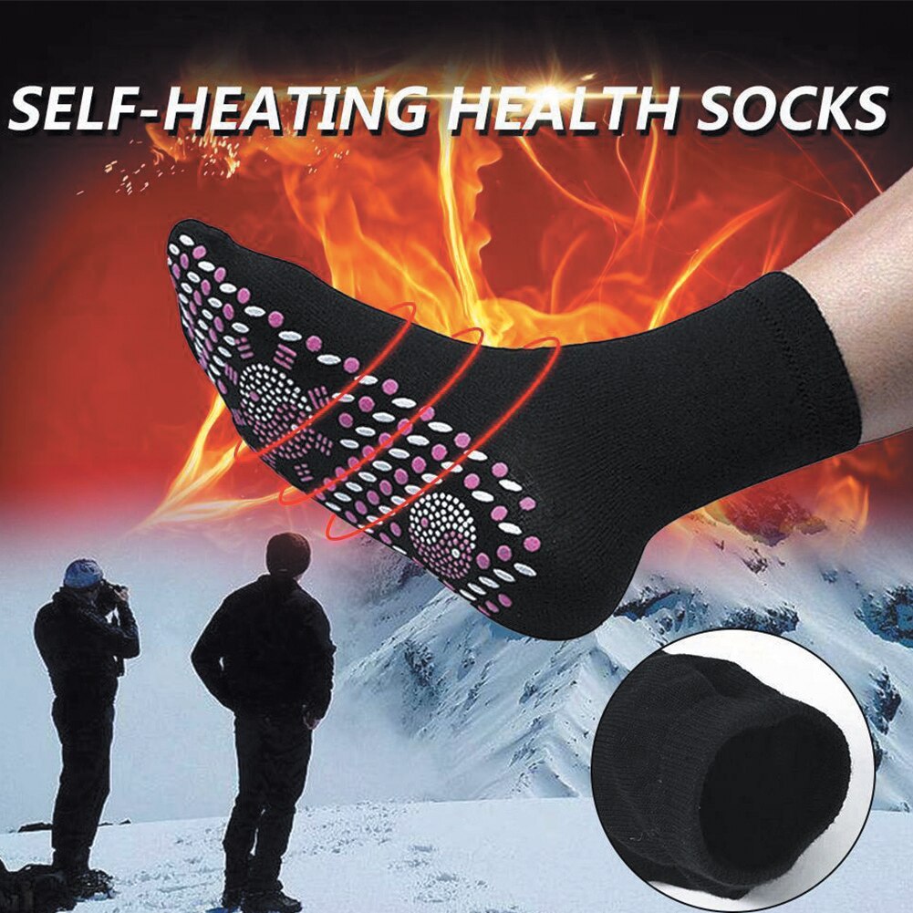Selbst Heizung magnetisch Socken Turmalin Therapie Magnetische Socken Atmungsaktive Massage Warme Fuß Socken Für Winter Ich bin Freien Skifahren