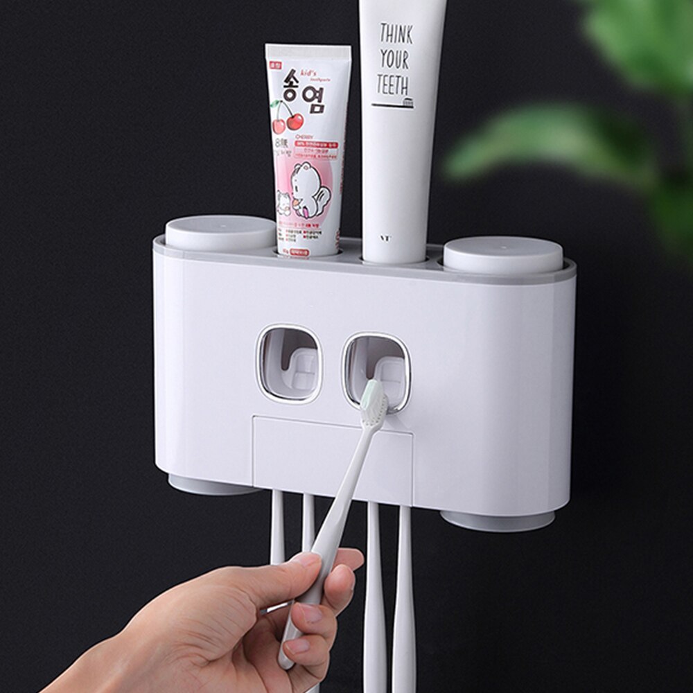 Automatische zahnpasta Presse artefakt Zauberstab-montiert haushalt Presse einstellen freies schlagen wc zahnbürste Schlecht Zubehör