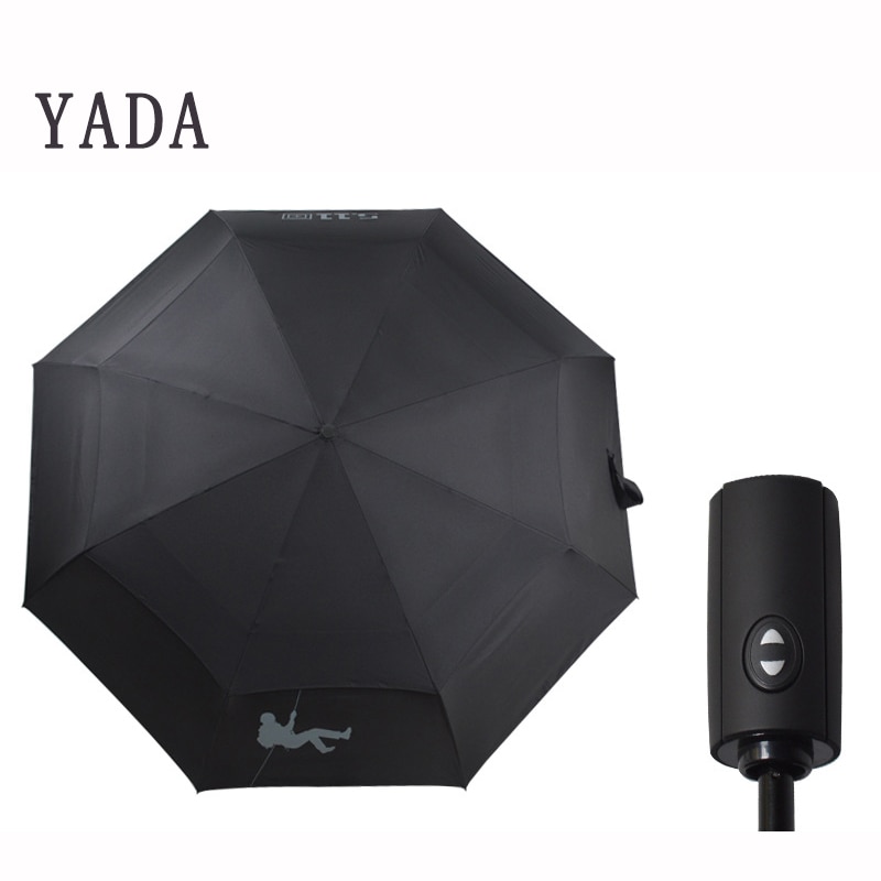 YADA 10K Doppel Schicht Automatische Regenschirm Für Frauen UV Falten Regenschirme Regendicht Regen Sonne Auto Regenschirm Sonnenschirm YD198