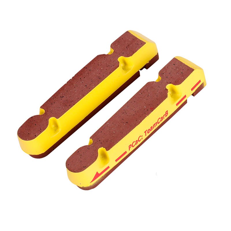 Deemout Bremsbeläge für Kohlenstoff Felgen Rennrad Sattel Bremsen Einsätze Block für Kohlenstoff Laufradsatz Wärmeableitung