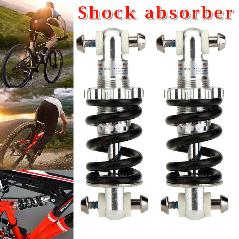 Hohe 1 Paar Fahrrad Universal- Stoßdämpfer Klapp Mountainbike Schock Absorbieren Zentralen Rahmen Hinten Frühling Reiten Liefert