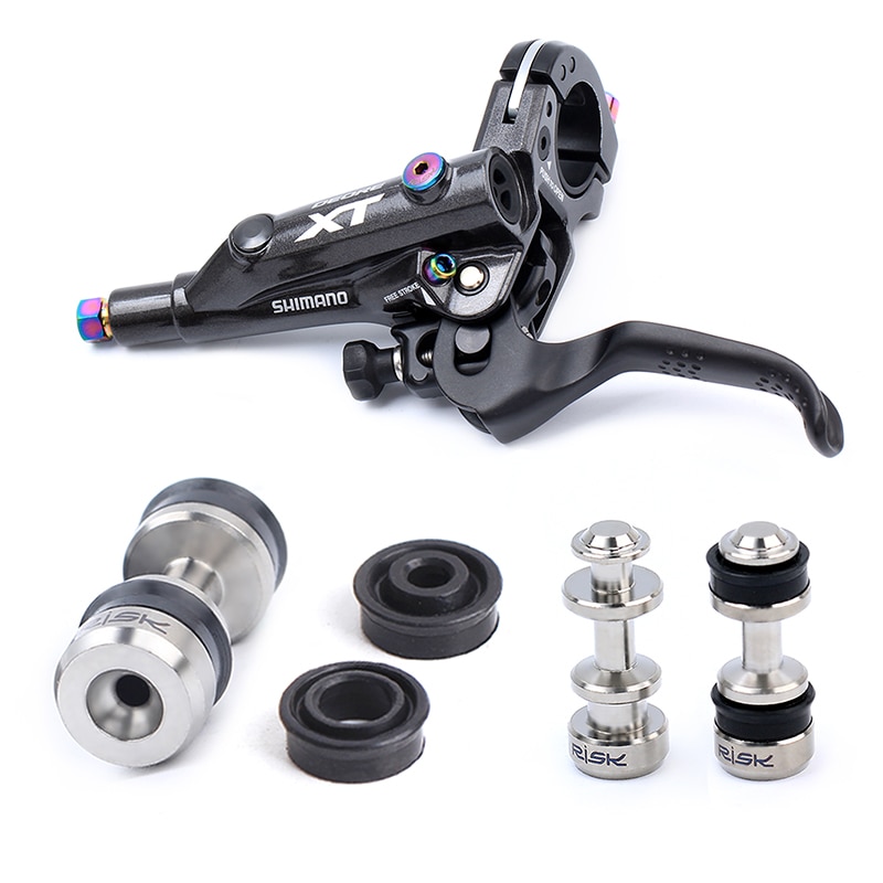 1einstellen Fahrrad Titan Legierung Fahrrad Bremshebel Kolben Fahrrad Hydraulische Scheiben Bremse Kolbenstange Dichtung Reparatur Teil Neue