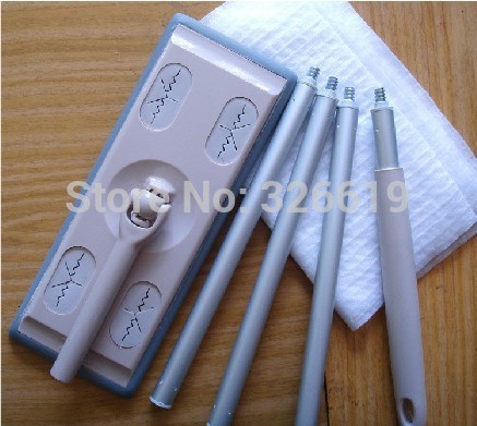 Licht mopp Elektro staub mopp elektro kleine mopp mit 5 Super wischer blätter Clever sauber Super magie wischer