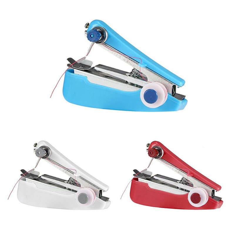Farbe Zufällig Mini Hand Nähmaschine DIY Handlich NäHenne maschine Werkzeug 11*7*4 cm Elektrische NäHenne Handheld Nähmaschine Zubehör