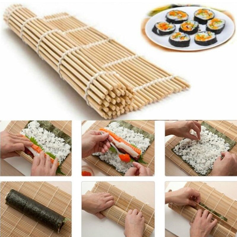 Sushi vorhang/Sushi rollen vorhang/bambus vorhang/werkzeuge für, der Sushi rollen matt hersteller Sushi küche werkzeuge