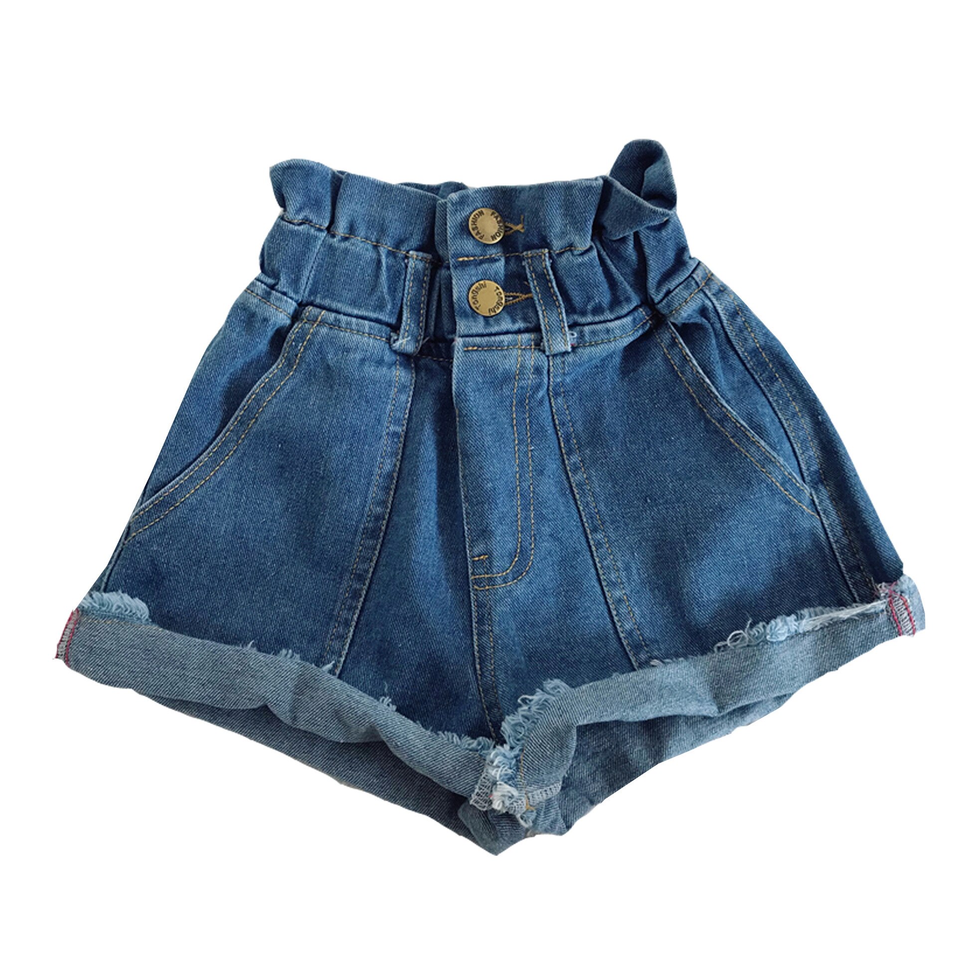 Baby kurze Hose Jeans sommer baumwolle Teenager freundlicher kurze Hose freundlicher Denim kurze Hose für mädchen Jungen kleidung mädchen kleidung