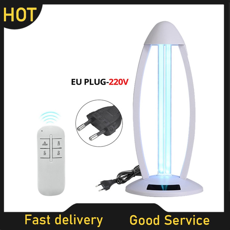 Heimat Uv Lampe 3 Block Timer UV Lampe Sterilisator 50W Ozon Quarz UV Lampe Keimtötende UVC Desinfektion Licht EU stecker