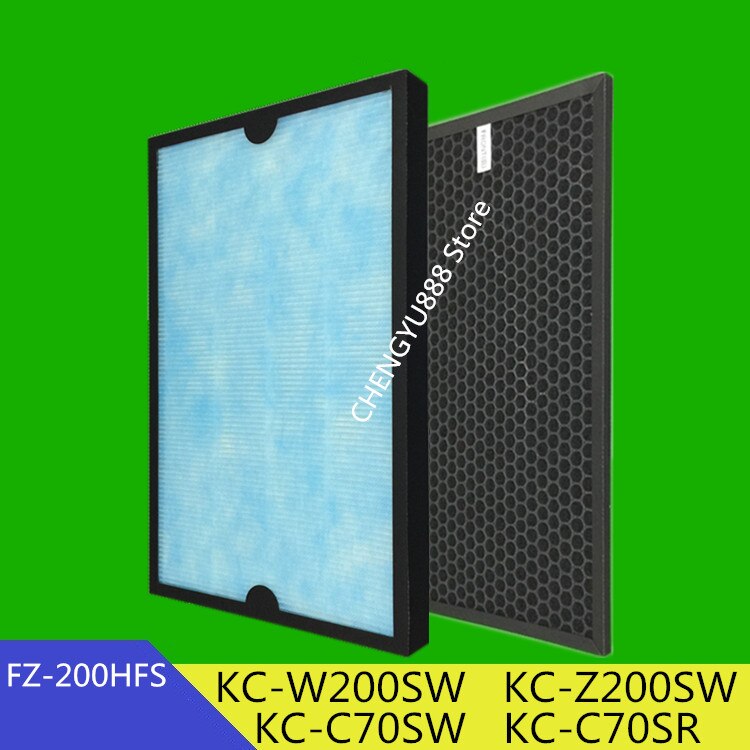Luftreiniger Teil FZ-200HFS HEPA-Staub Sammlung Filter für Scharf KC-W200SW KC-Z200SW KC-70SB KC-70SW Luftreiniger