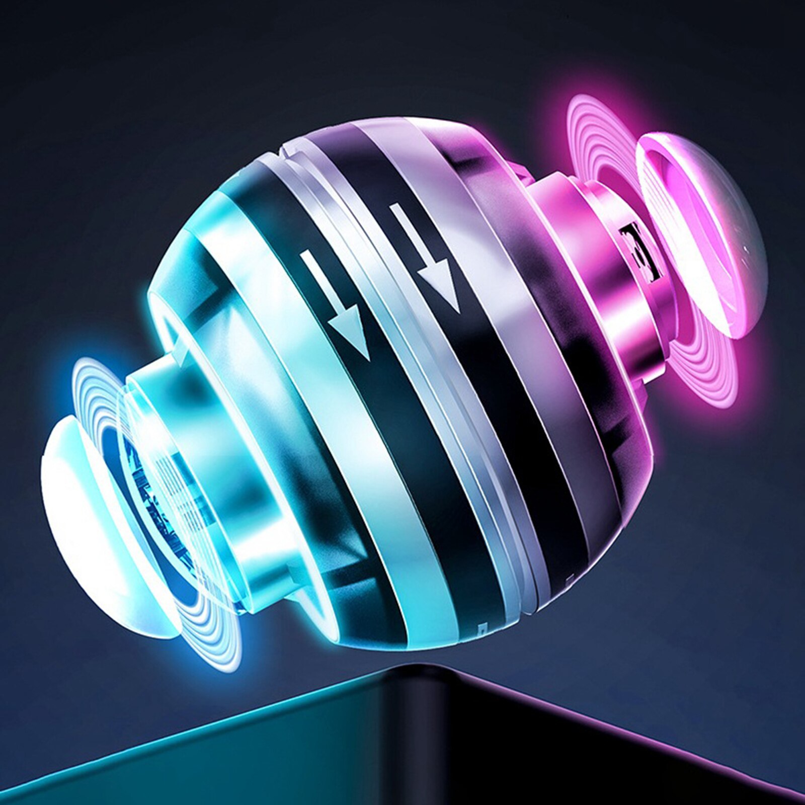 LED Handgelenk Ball Trainer Gyroskop Ball Kreisel Arm Trainer Anfänger Unterarm Hand Energie Finger Festigkeit Ball trainieren
