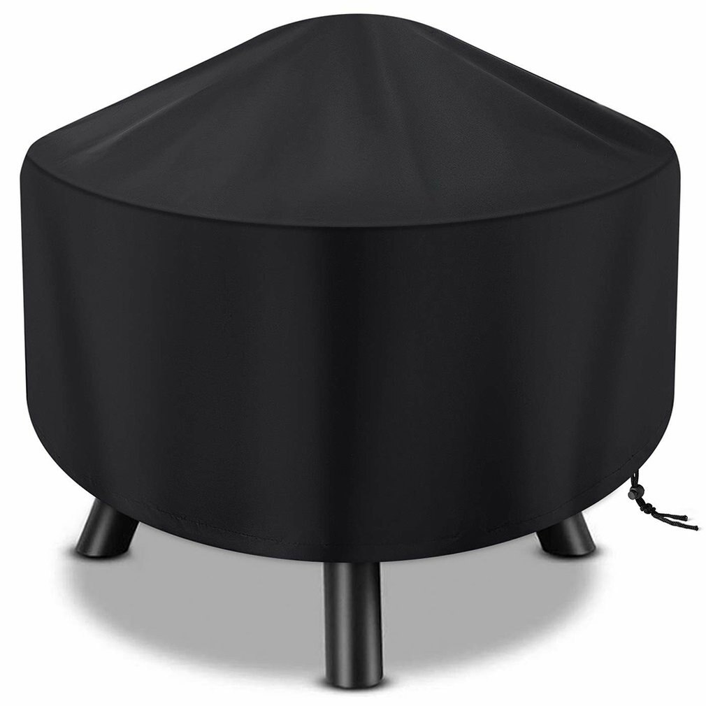 Universal- schwer Pflicht draussen Feuerschale Abdeckung voll Abdeckung Terrasse draussen Kamin Abdeckung Staubdicht Und UV Schutz