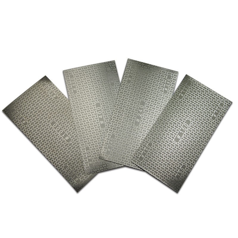 Diamant Schleifpapier Beschichtete Waben Ersatz Schleifpapier Sand Papier Schleifen Papier 150 #240 #400 #1000 # Streugut HT414-417