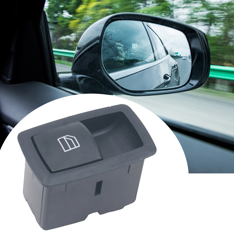 NEUE Auto Fenster Glas Heber Schalter für BWM 12V ABS Fenster Aufzug Auto Fenster Glas Heber Schwarz Praktische Auto glas Berufssoldat
