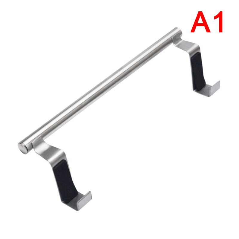 1pc Erweiterbar Über Tür Handtuch Gestell Bar Hängen Halfter Schlecht Küche Hotel Schrank Schrank Regal Schiene Edelstahl