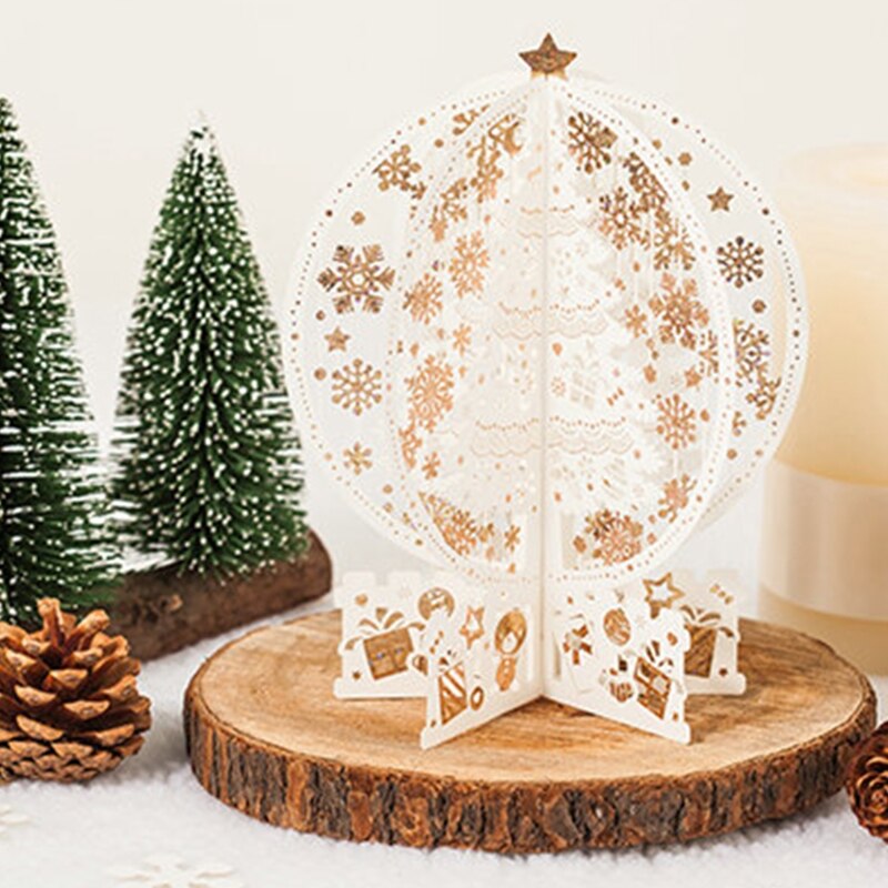 Weihnachten Karte Festival Neue Jahr Karte Winter Grußkarten mit Envelo