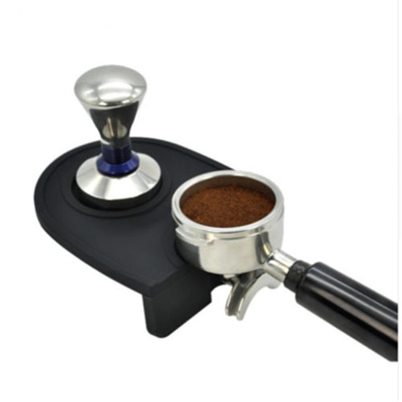 Manuelle Kaffee Silikon Pad Stampfen matt Barista Kaffee Espresso Manipulation Latte Kunst Stift manipulieren Halfter Hause Kaffee Zubehör