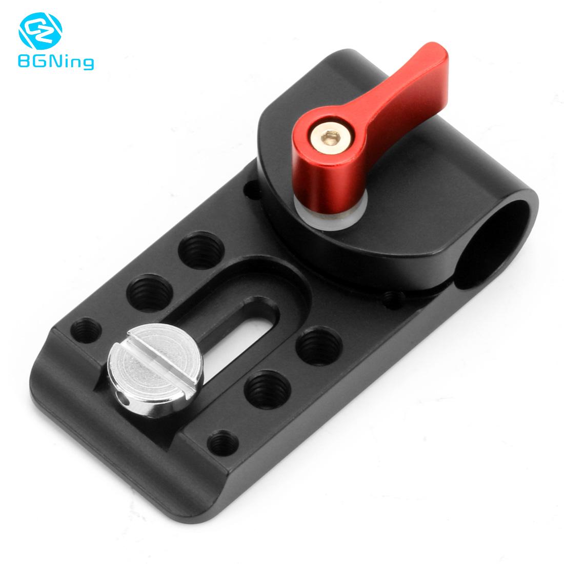 BGNing Rohr Halfter Klemme montieren Adapter für 15mm Stange Schienen Folgen Fokus Anlage für DSLR 5D2 GH2 Kamera Stabilisator fotografie
