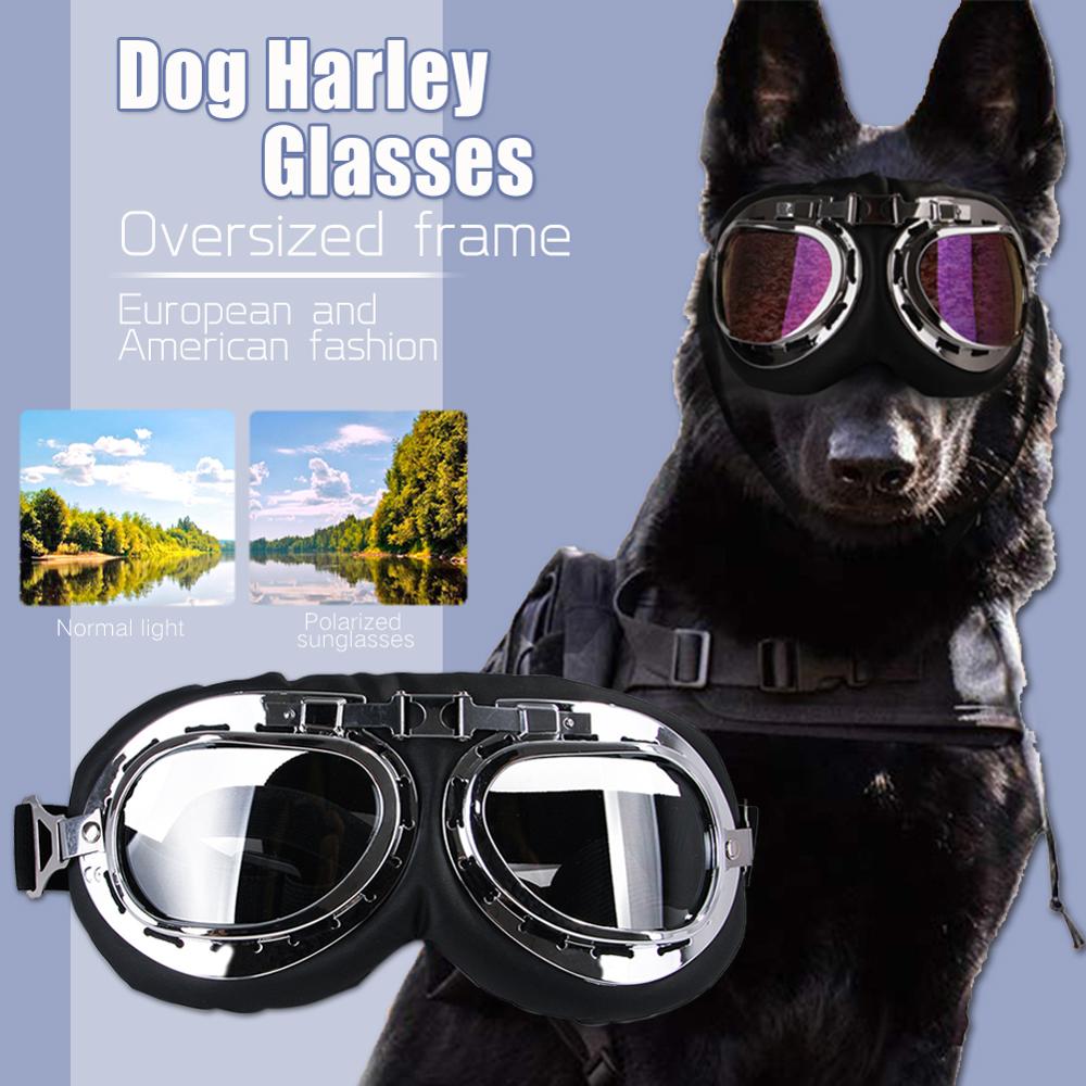 Uv Schutz Haustier Hund Katze Sonnenbrille Einstellbare Haustier Gläser Brillen Faltbare Sonne beständig Camping Pflege Brille